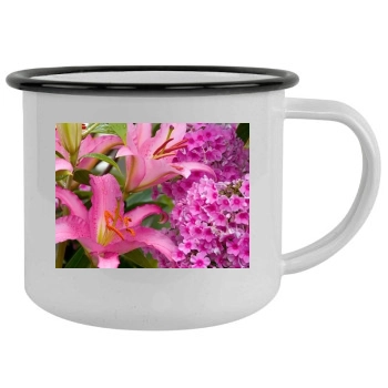 Flowers Camping Mug