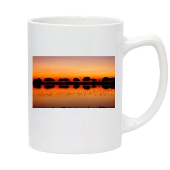 Rivers 14oz White Statesman Mug