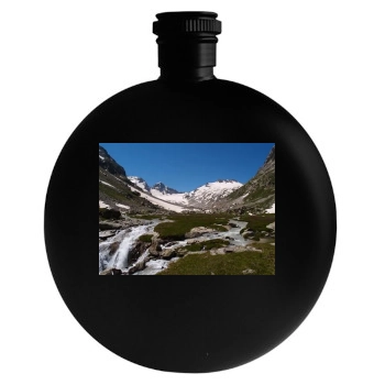 Rivers Round Flask