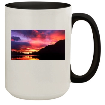 Rivers 15oz Colored Inner & Handle Mug