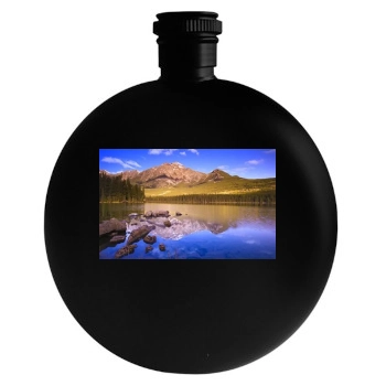 Rivers Round Flask