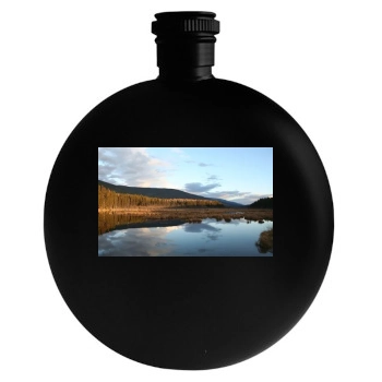 Rivers Round Flask