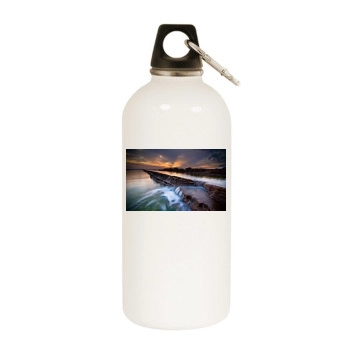 Rivers White Water Bottle With Carabiner