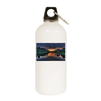 Rivers White Water Bottle With Carabiner