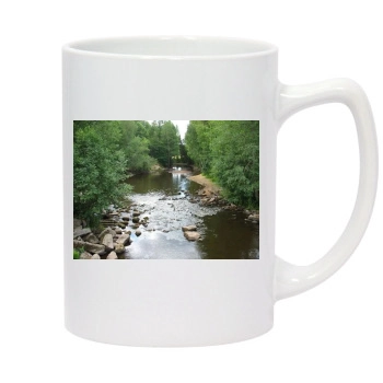 Rivers 14oz White Statesman Mug