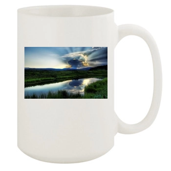 Rivers 15oz White Mug