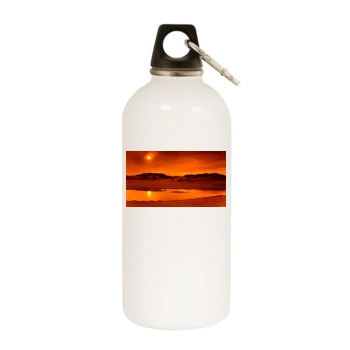 Rivers White Water Bottle With Carabiner