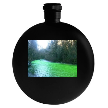 Rivers Round Flask