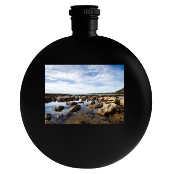 Rivers Round Flask