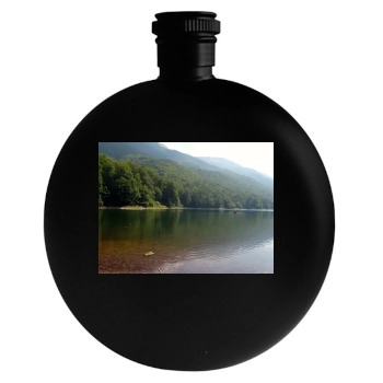 Rivers Round Flask