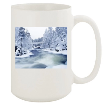 Rivers 15oz White Mug