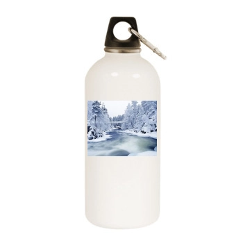 Rivers White Water Bottle With Carabiner