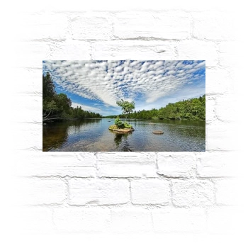 Rivers Metal Wall Art