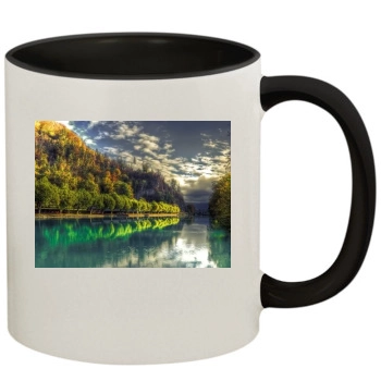 Rivers 11oz Colored Inner & Handle Mug