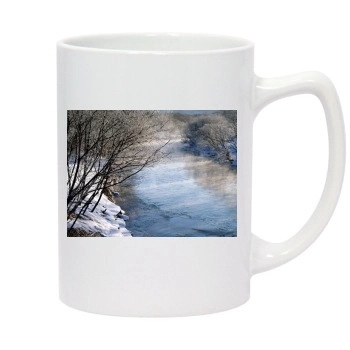 Rivers 14oz White Statesman Mug