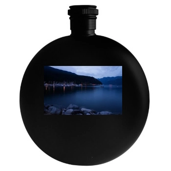 Rivers Round Flask