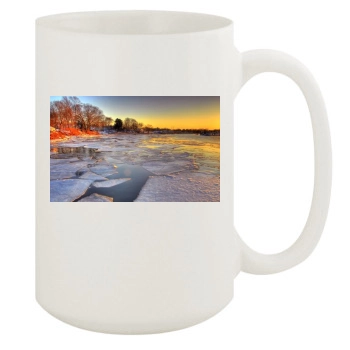 Rivers 15oz White Mug