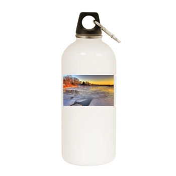 Rivers White Water Bottle With Carabiner