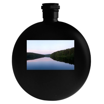 Rivers Round Flask