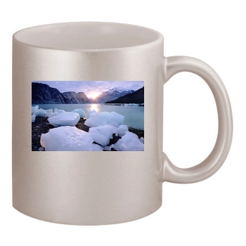 Rivers 11oz Metallic Silver Mug