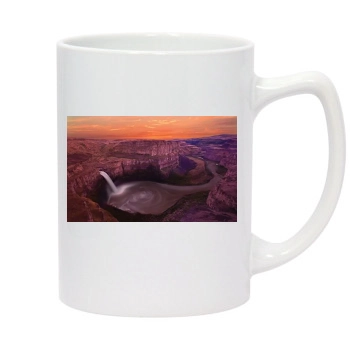 Rivers 14oz White Statesman Mug