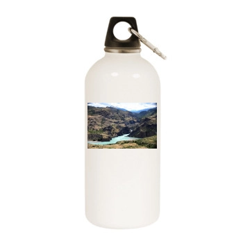 Rivers White Water Bottle With Carabiner