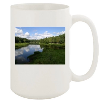 Rivers 15oz White Mug