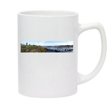 Rivers 14oz White Statesman Mug