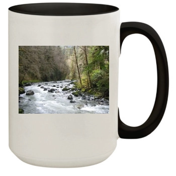 Rivers 15oz Colored Inner & Handle Mug