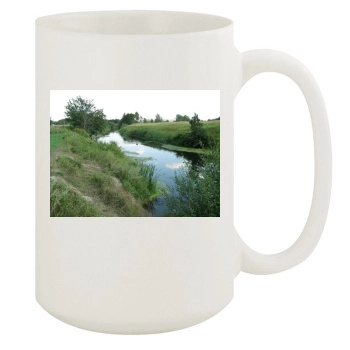 Rivers 15oz White Mug