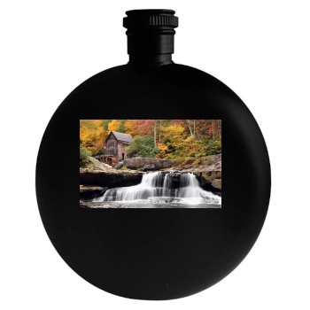 Rivers Round Flask