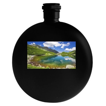 Rivers Round Flask