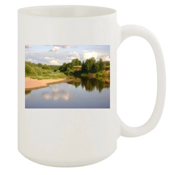 Rivers 15oz White Mug