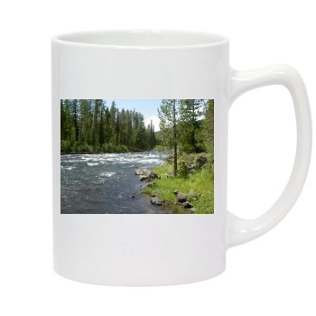 Rivers 14oz White Statesman Mug