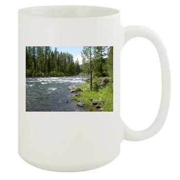 Rivers 15oz White Mug