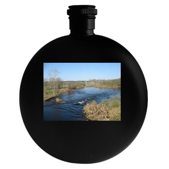 Rivers Round Flask