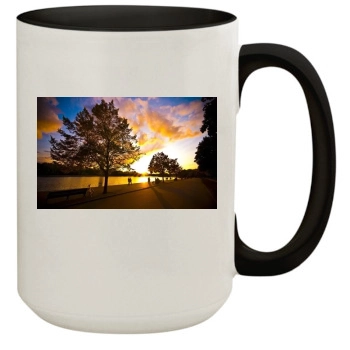 Rivers 15oz Colored Inner & Handle Mug