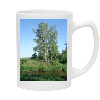 Rivers 14oz White Statesman Mug