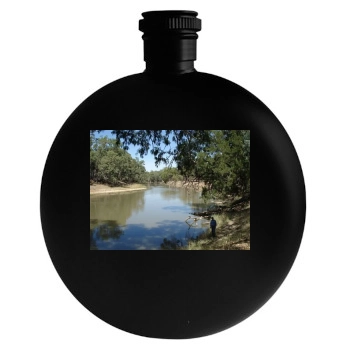 Rivers Round Flask