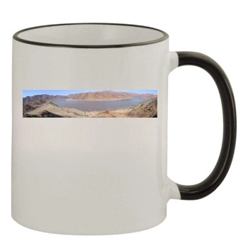 Rivers 11oz Colored Rim & Handle Mug