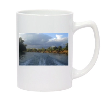 Rivers 14oz White Statesman Mug