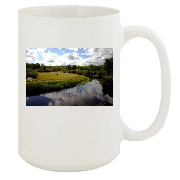 Rivers 15oz White Mug