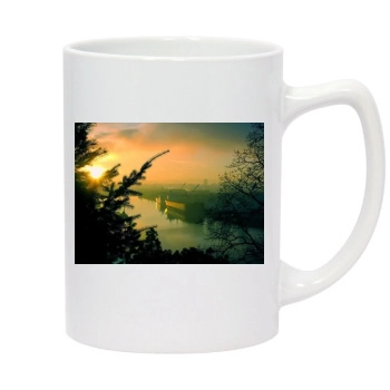 Rivers 14oz White Statesman Mug