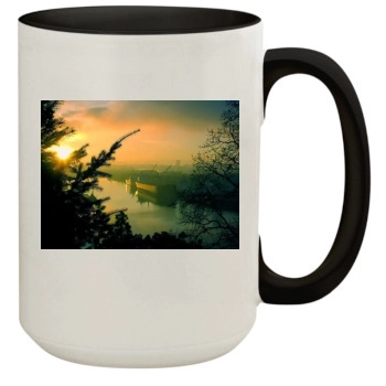 Rivers 15oz Colored Inner & Handle Mug