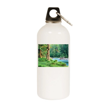 Rivers White Water Bottle With Carabiner