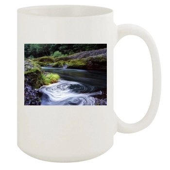 Rivers 15oz White Mug