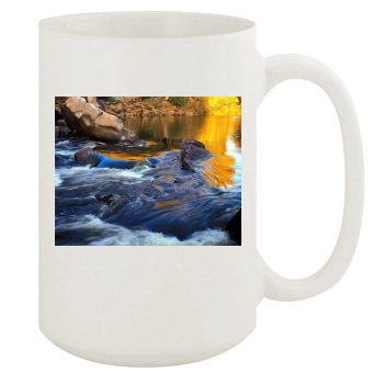 Rivers 15oz White Mug