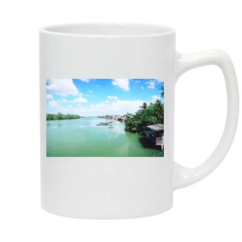 Rivers 14oz White Statesman Mug