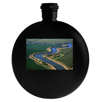 Rivers Round Flask