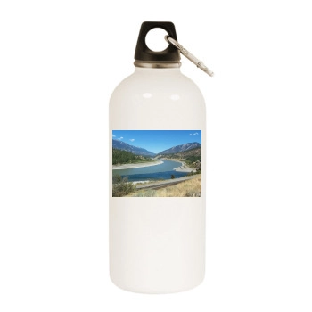 Rivers White Water Bottle With Carabiner